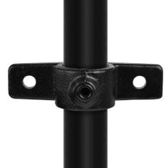 Doos Oogdeel dubbele lip - zwart-D / 42,4 mm (40 stuks)